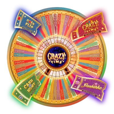Crazy Time live game show spelen bij Lalabet Casino