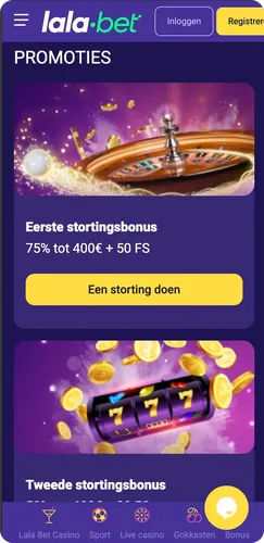 Promoties en toernooien